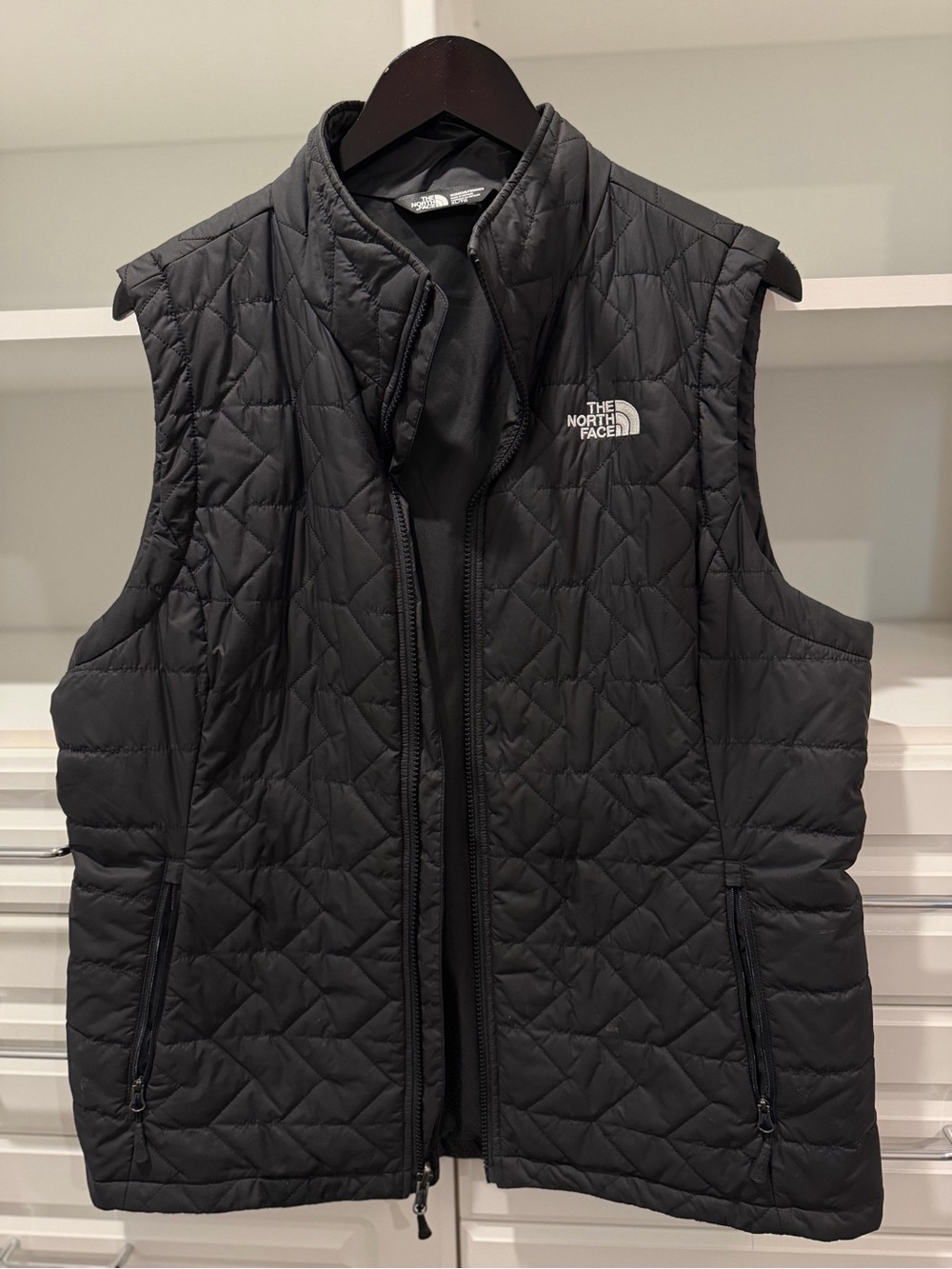 The North Face Woman’s Black Quilted Insulated Vest